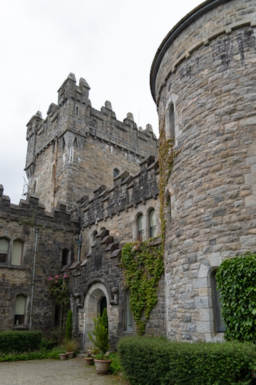 Castle front entrance