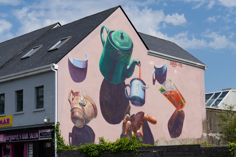 Mural in town