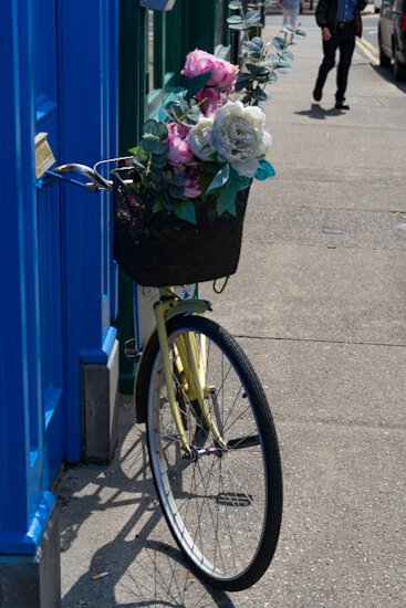 Decor bike at a shop