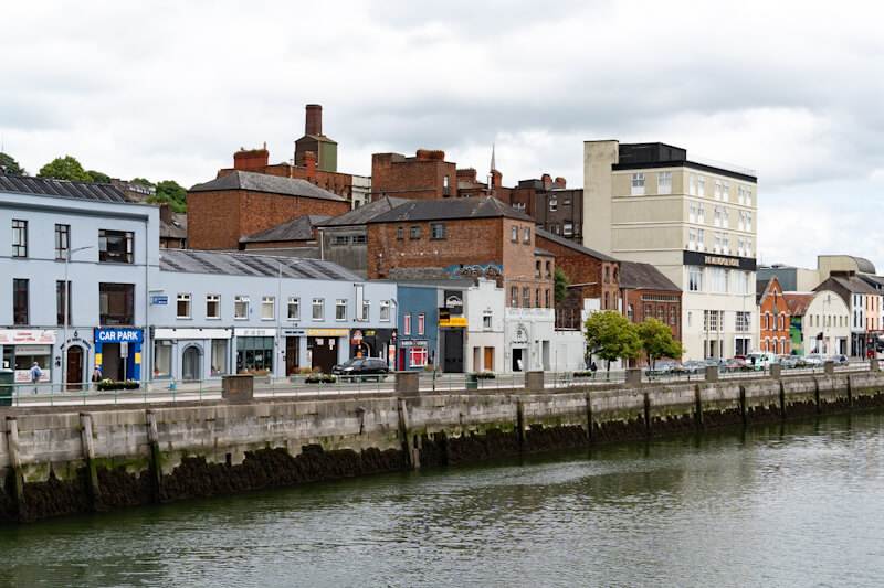 Buildings at northern River Lee