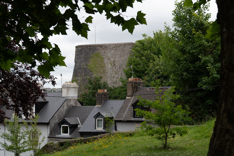 View from cathedral gardens with to Elizabeth Fort