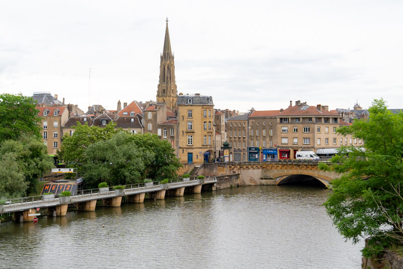 City by the river Moselle