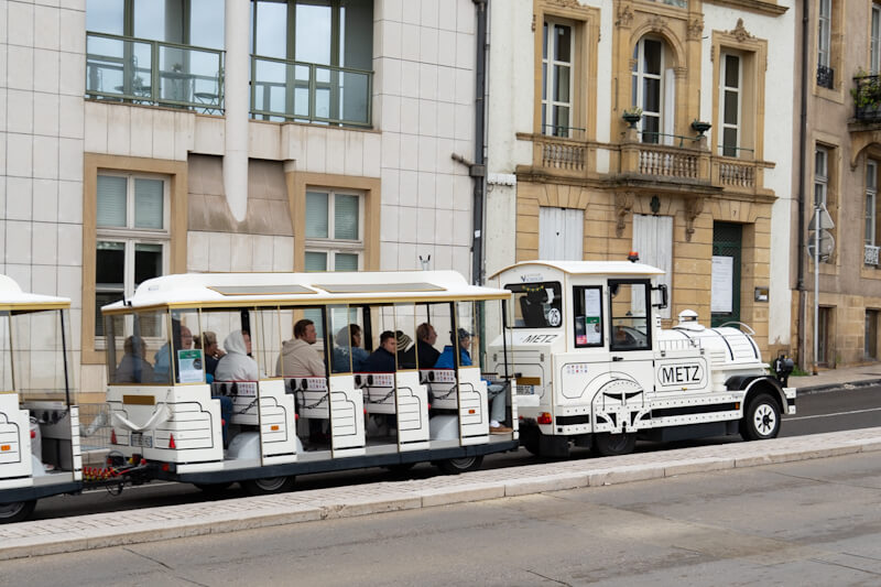 Tour train at Metz